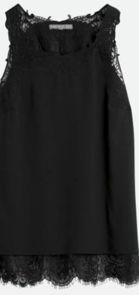 Lace Detail Blouse! NWT!
